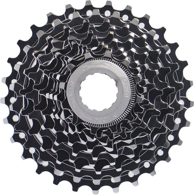 XLC 10 Speed Cassette - Shimano 12-27T - Staal - Zwart