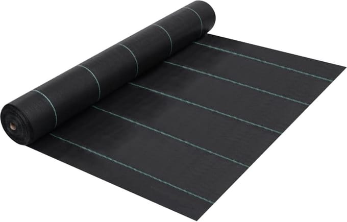 Onkruiddoek 1x100m PP Zwart voor Tuin en Landschap