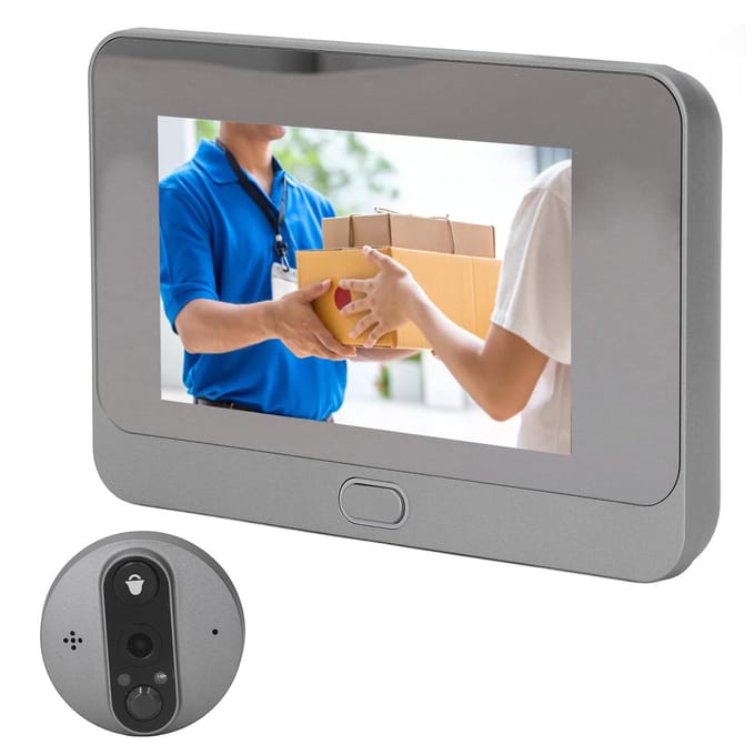 4.3in Digitale Deurspion WiFi Deurspion Anti Diefstal Slimme Video Deurbel Camera Bewegingsdetectie