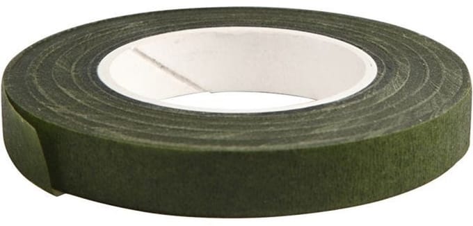 CC Floral Tape 12mm × 27 m Donkergroen