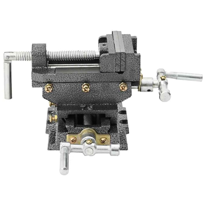 vidaXL - Bankschroef - handmatig - 70 - mm