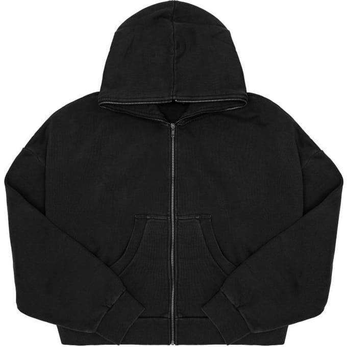Entai Studio Eeuwige Rits Roet Hoodie Rits Omhoog Es2202so ES2202SO (L) black