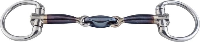 Olijfbit voor paarden Trust Sweet Iron Eggbutt Bradoon Eliptical 16