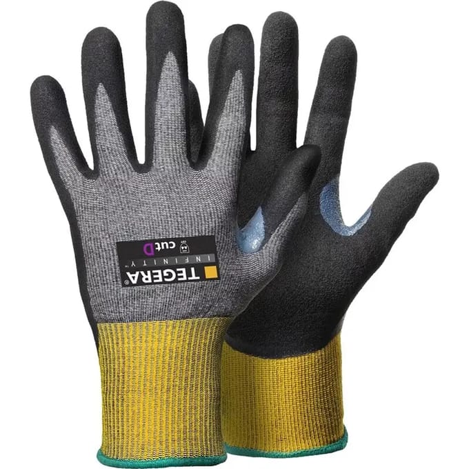 Dunne en comfortabele beschermhandschoenen met niveau D TEGERA CRF Infinity