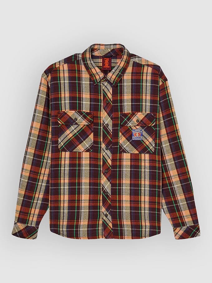 Element Mxe Flanel Shirt roze