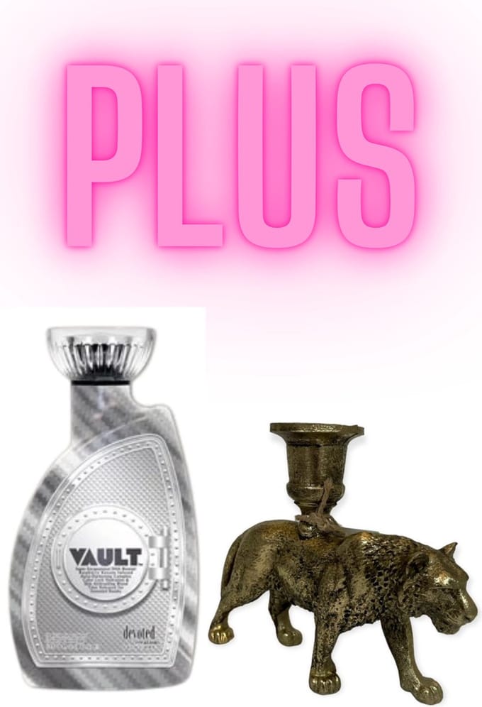 Devoted Creations Vault 400 ml Plus Kandelaar Tijger Bronze