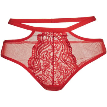 Kanten culotteslip met tailleband 21681 vrouw