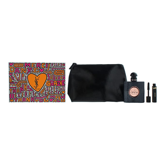 Yves Saint Laurent Black Opium 52 ml.- Gavesæt