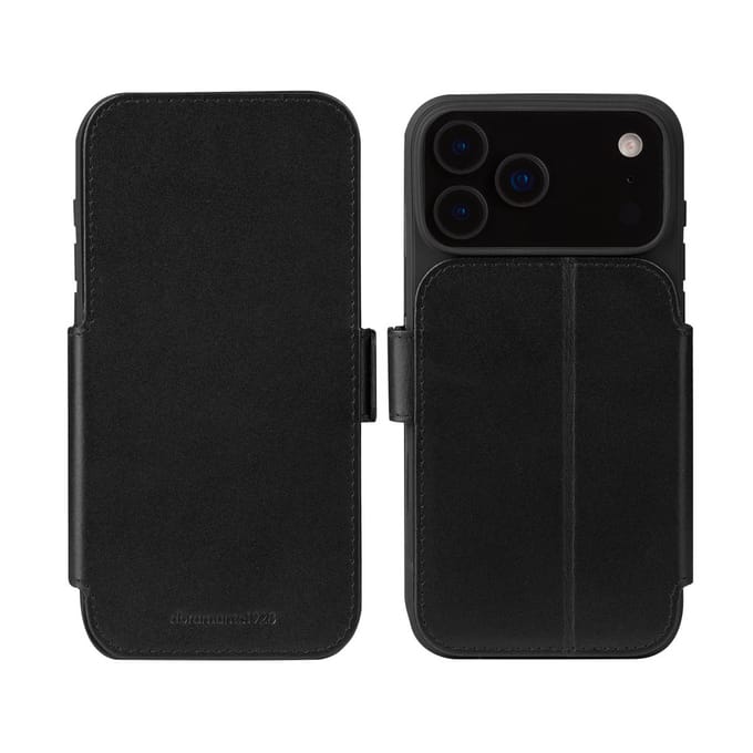 dbramante1928 Copenhagen Bookcase geschikt voor Apple iPhone 17 Pro Max - Zwart