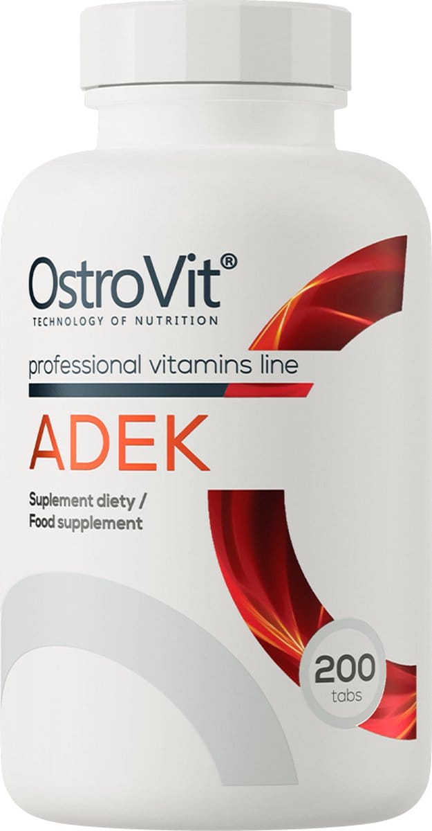 Vitaminen - Vitamin ADEK - 200 Tablets - OstroVit - 200 Tabletten