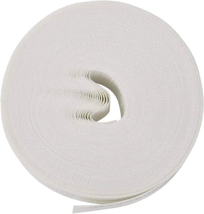 Platte Slang - Waterslang Pompslang - Water Transport - Hoge Druk Bestendig - 50 Meter Lengte - Wit