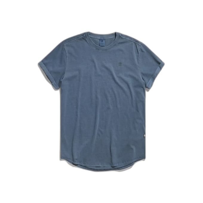 relaxed fit t-shirt van puur katoen model 'Lash washed'