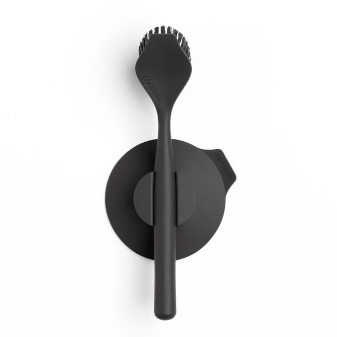 Brabantia SinkSide Afwasborstel - met Zuignaphouder - Dark Grey