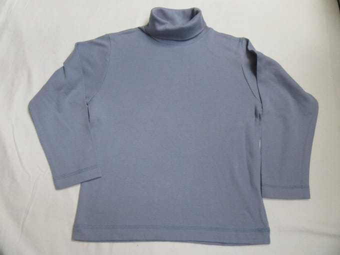 petit bateau , trui , coltrui , sous pull , blauw , 6 jaar 114