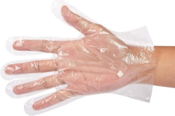 Transparante Plastic Wegwerp Handschoenen - maat L - 200 Stuks