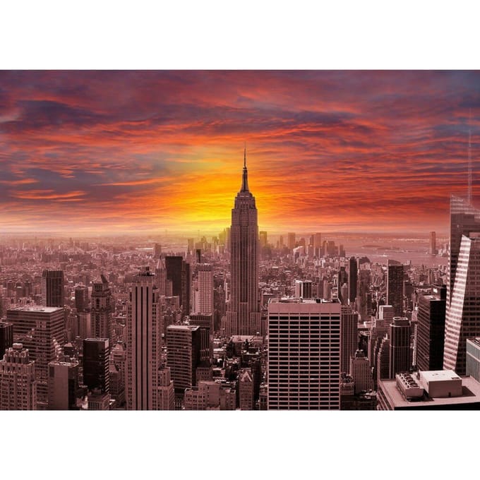 Enjoy Puzzle legpuzzel Sunset Over New York Skyline - 1000 stukjes.