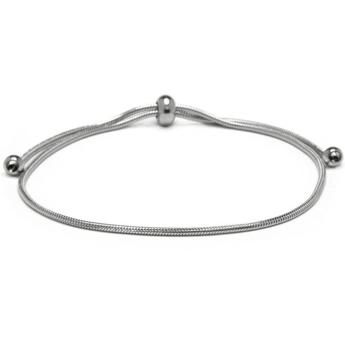 Luxenter Armband met rhodiumafwerking - Liwani
