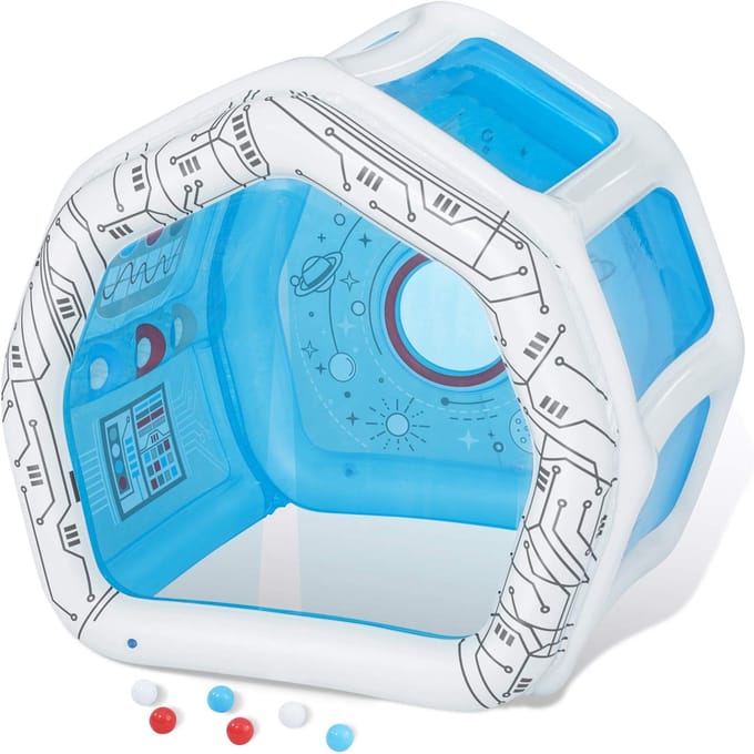 Bestway® Space Station Exploration™ Opblaasbaar Kinderspeelhuis