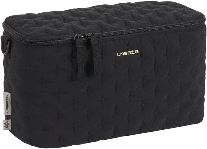 Lässig schoudertas Enoa Buggy Organizer Quilted Black zwart