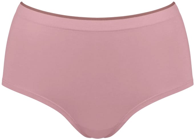 Sloggi 2-pack Go sense taille slip dames - High waist - Oudroze / XXL