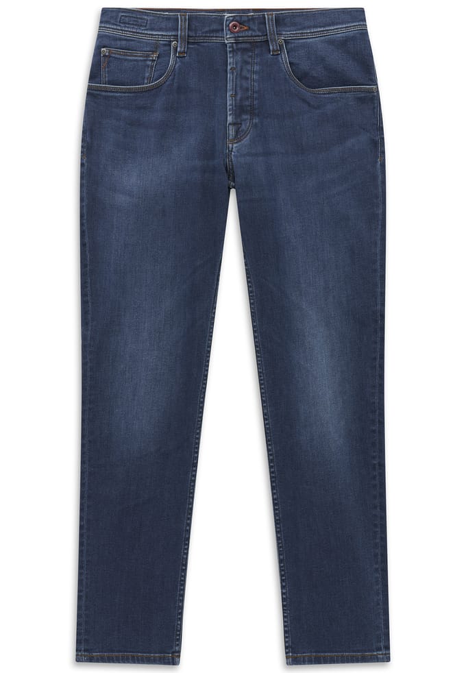 Bugatti Herren Jeans Candiani Denim Used Wash