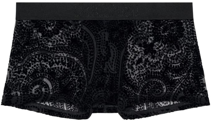 HOM heren temptation microfiber boxer rhapsody zwart