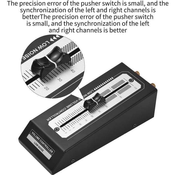 Mini Low Noise Volume Controller Volume Aanpassingsapparaat Passieve Voorversterker Actieve Luidspreker Volume Aanpassingscontroller