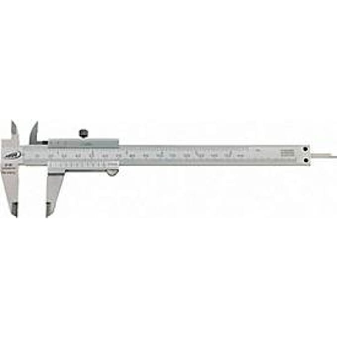 HELIOS PREISSER Schuifmaat DIN 862 SOFT-SLIDE 150mm Scherp hoek - 197501