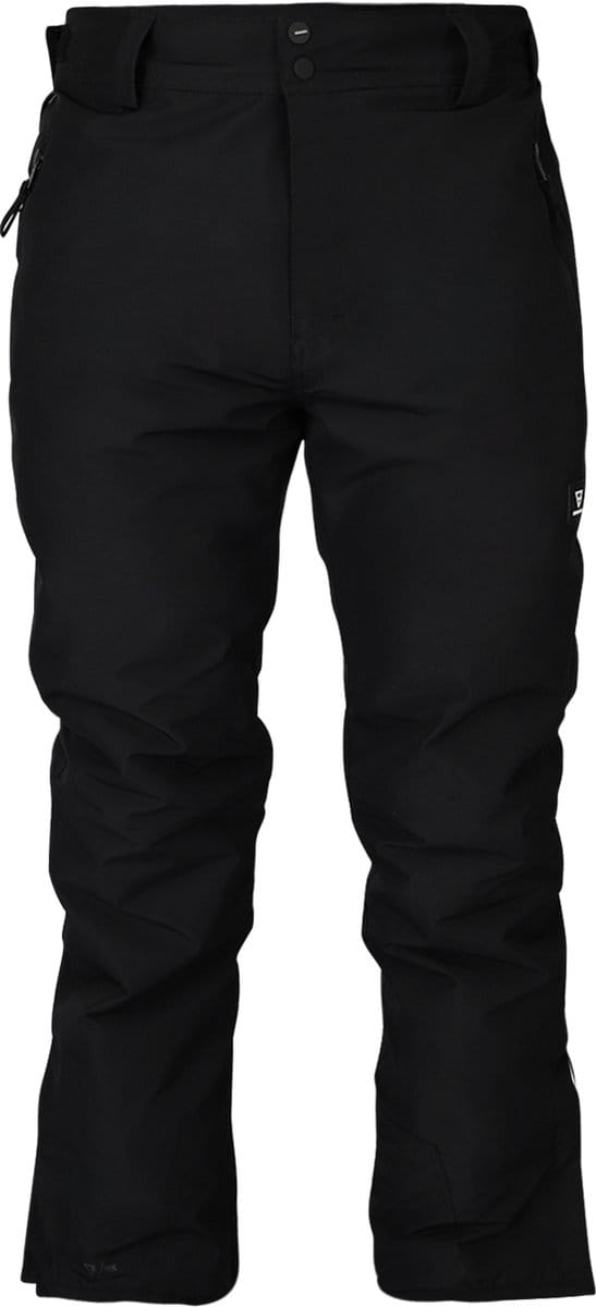 Brunotti - Footrail Skibroek Heren - Black - Ski Broek - Fleece Lining - 15K Waterproof - Medium Isolation - S-Long
