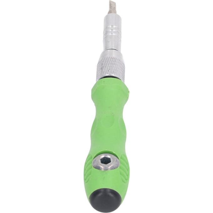 32 in 1 Schroevendraaierset Magnetische Kop Verstelbare Verlengstang Reparatie Schroevendraaier white