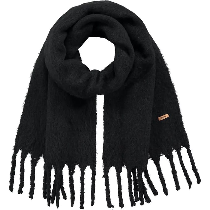 Barts Fyone Scarf Sjaal Dames - Zwart - One size
