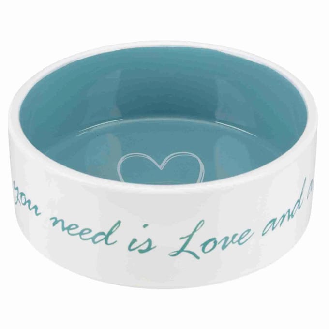 Trixie Pet's Home Ceramic Bowl Blue 0.8L 16cm