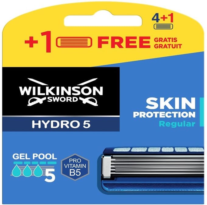 Wilkinson Sword - Hydro5 Skin Protection Regular - 5 Stuk(s)