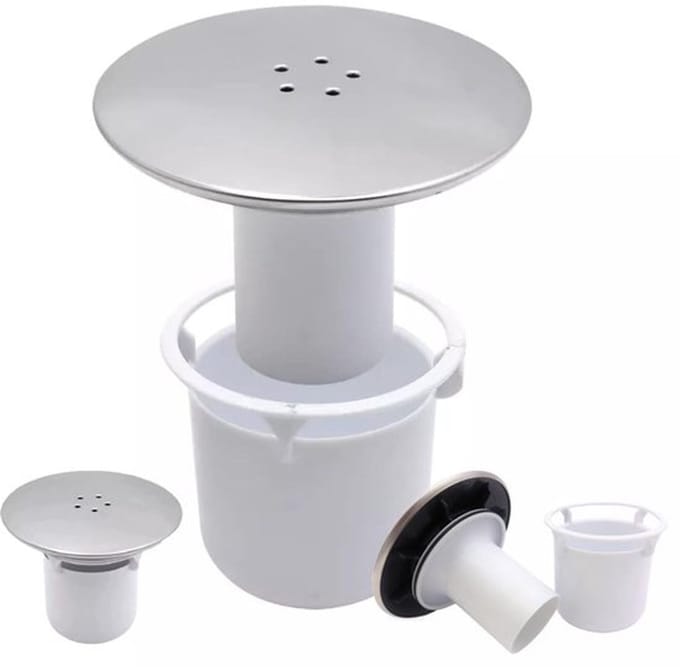 Allecto - Douche Afvoer Cover - Drain Protector - Afneembare Hoes
