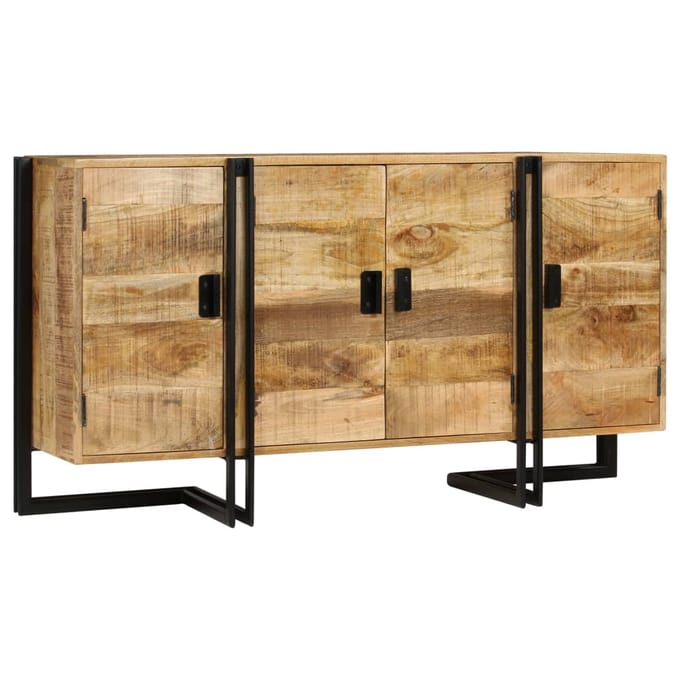 vidaXL - Dressoir - 150x40x80 - cm - massief - mangohout