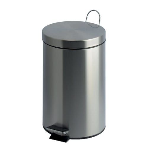 V-Part - Pedaalemmer 20 liter - Stainless steel - mat RVS - Prullenbak