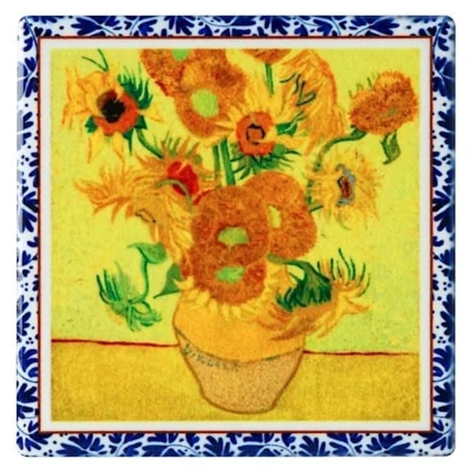 Magneet Zonnebloemen - Koelkast Magneet - Magneet