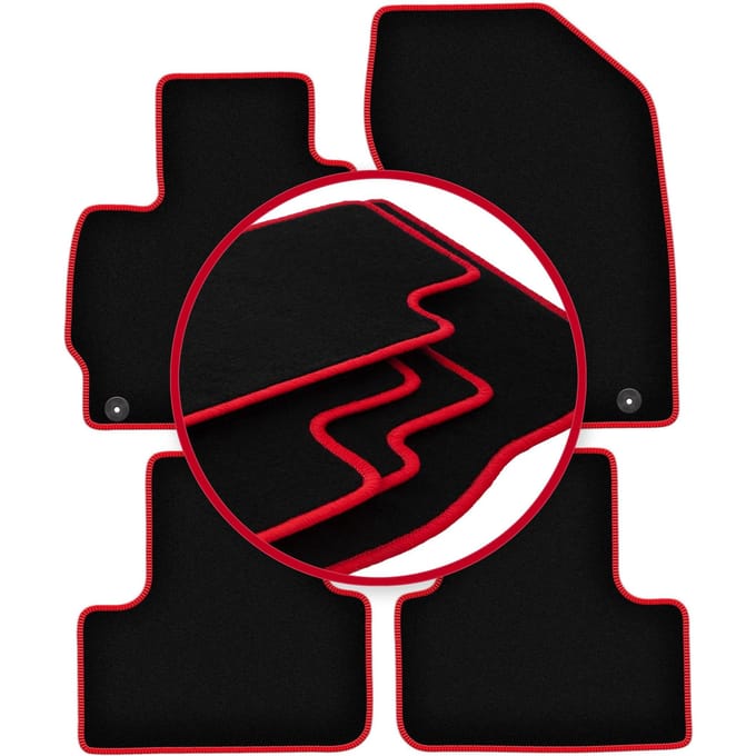 CARLUX-RED automatten voor: Peugeot 4008 crossover (2012-2017)