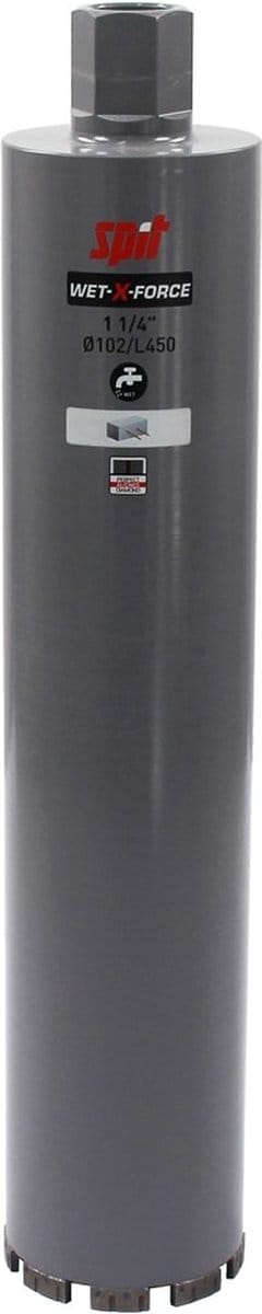 Wet-x-force Diamantboor 1 1/4 D.65x450