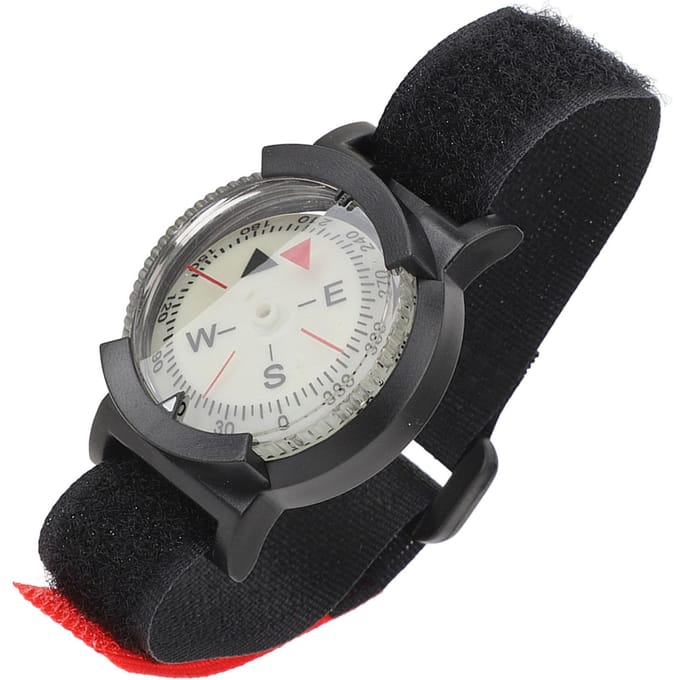 Duik Polskompas Hoge Nauwkeurigheid Gemakkelijk Afleesbaar Draagbaar Gloeiend in het Donker Kompas Horloge voor Buiten gray