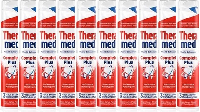 Theramed Tandpasta - Complete Plus - 10 x 100 ml Pomp