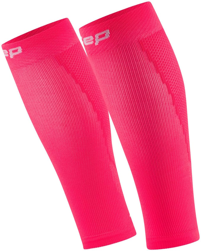 CEP Calf sleeves Core Run 5.0 - roze - Geslacht: Vrouw, Kuitomtrek (centimeter): 32 - 38 cm