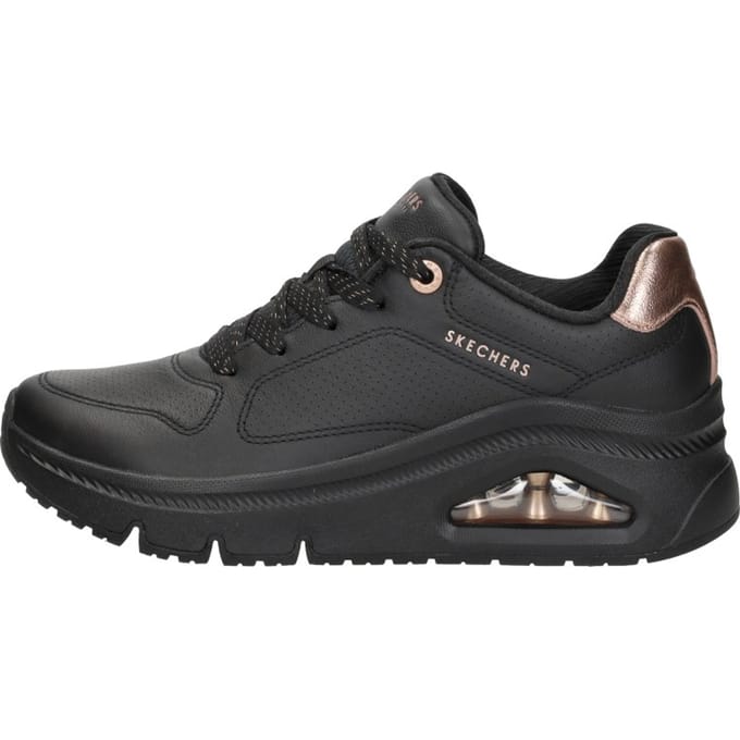 Skechers Uno Icon Sneakers Laag - Zwart