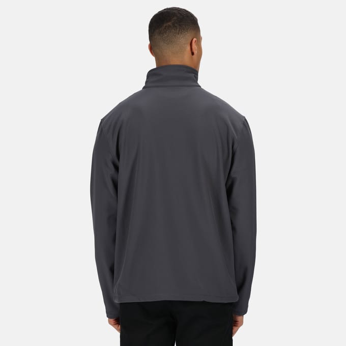 Regatta - Heren Reid Softshell Windbestendige en Waterafstotende Jas (Grijs)