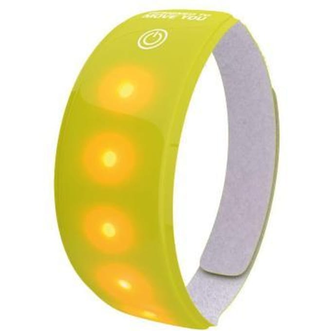 Wowow Lightband Arm/Enkel - Reflectieband - LED - FluorGeel