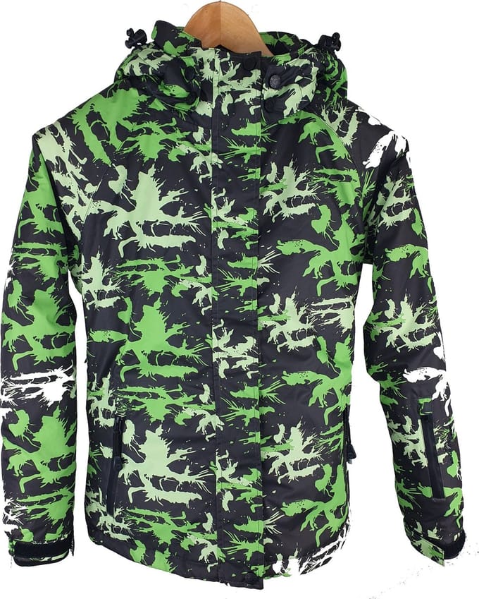 Hi-Tec Holly Dames Wintersportjas Groen Maat S
