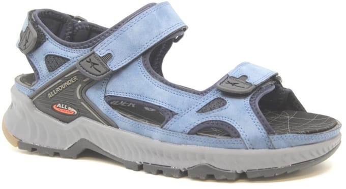 Allrounder Honduras Sandaal Blauw Verwisselbaar Voetbed