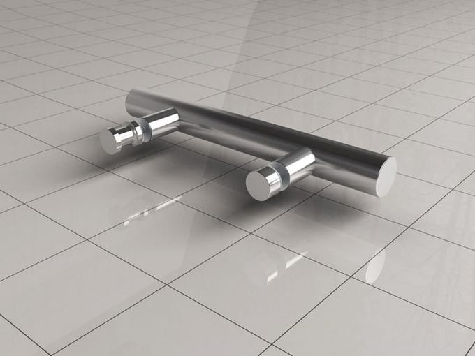 Xellanz Deurgreep Douchedeur Type 1 20 cm - Chroom