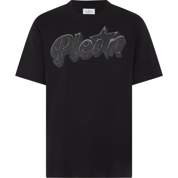 Round Neck T-Shirt Puffy Gummy Plein