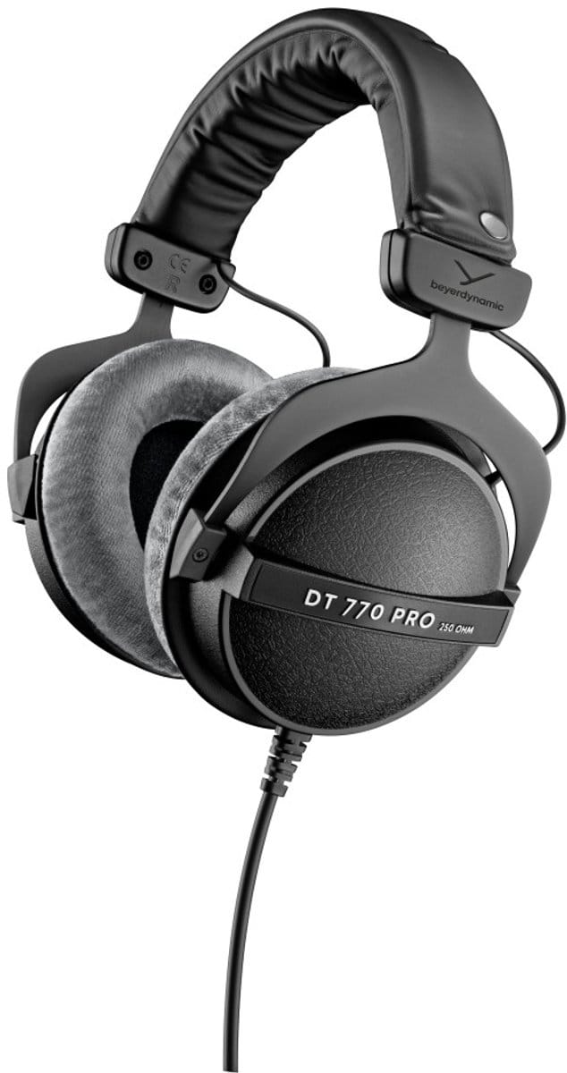 Beyerdynamic-DT 770 PRO - Wired Studio Headphones - 250 Ohm - Grijs